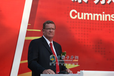 Cummins Chairman and Chief Executive Officer Su Zhiqiang