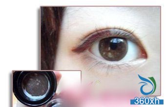 Age-reducing Korean big eye makeup show clean and pure temperament