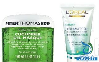 6 functions under the hydrating mask door