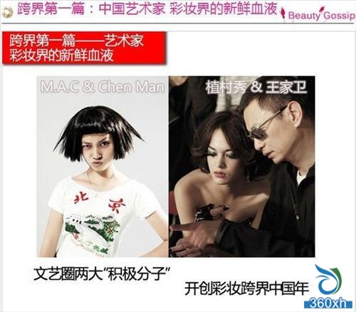 Clothing big names and the makeup industry passionate collision
