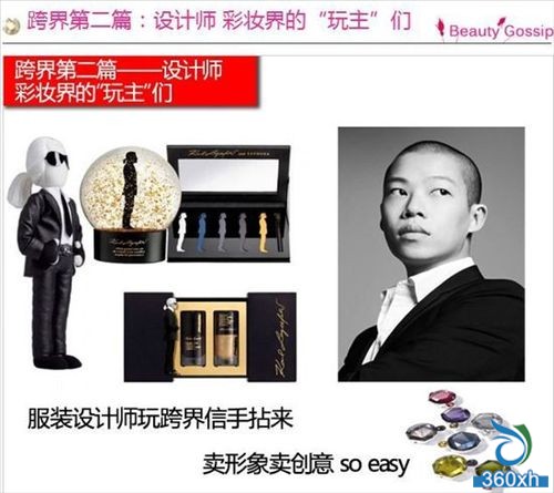 Clothing big names and the makeup industry passionate collision