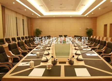 The full set of products of the new extra-long conference system are used in Shaozhou Hotel, Shaoguan City