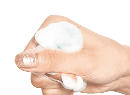 Proper use of soap to double skin care