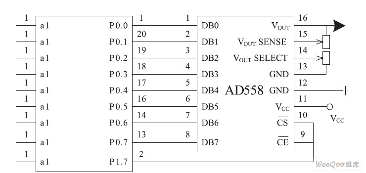 Light color adjustment analog output schematic