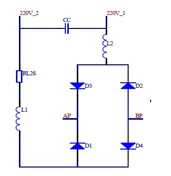 Figure 2 Pulse width modulation step-down schematic