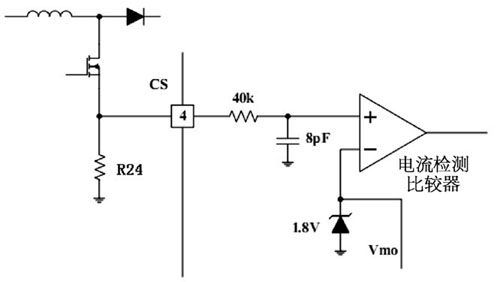 Current detection peripheral circuit