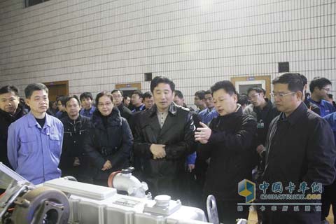 Junping Visits Yuchai's "New Technology and Prototype Ignition" Activity