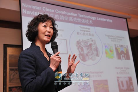 Navistar China Science and Technology Director, Group Technology Institute Ms.