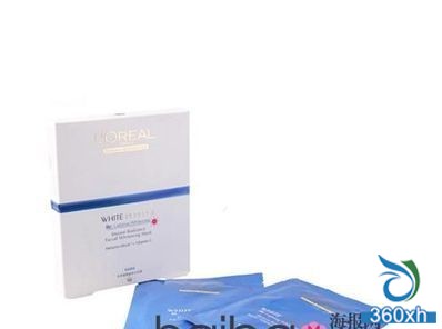 L'OrealParis, the snowy instant whitening mask