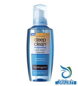 Neutrogena deep cleansing vitality cleansing mousse