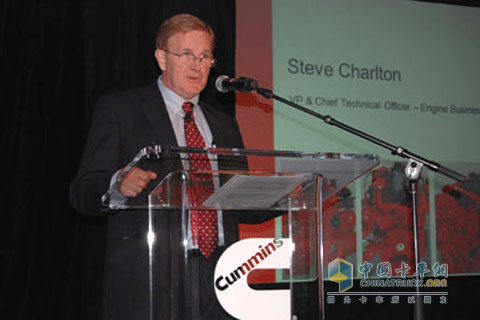 Cummins Engines Vice President, Chief Technology Officer Steve Charlton