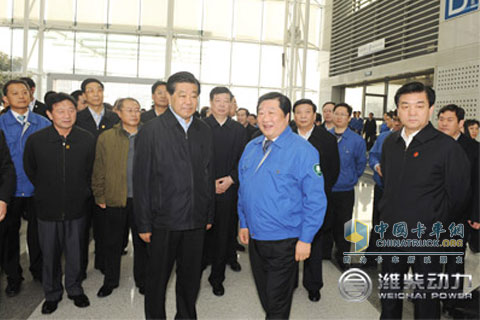 Jia Qinglin visited Weichai