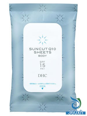 DHC Firming Skin Rejuvenating Sunscreen Wipes