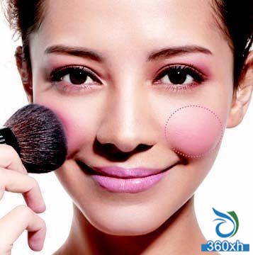 Goose egg face type suitable for: mushroom blush