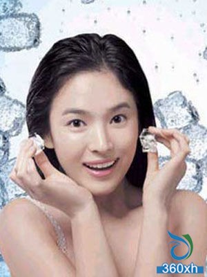 Reduce the temperature of the skin surface