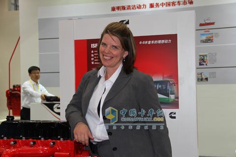 Ms. Theodosia Rush, General Manager of Cummins Global Buses