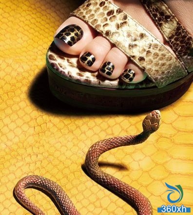 Animal mobilization summer most in animal nail art