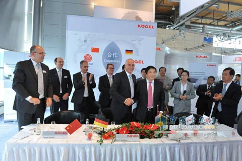 Weichai Group - Kagel Signing Ceremony