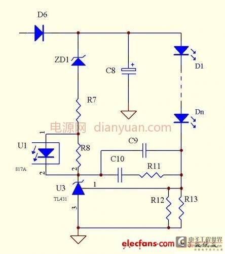 Summary of secondary power constant scheme for LED power supply