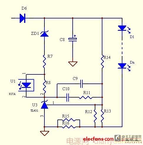 Summary of secondary power constant scheme for LED power supply