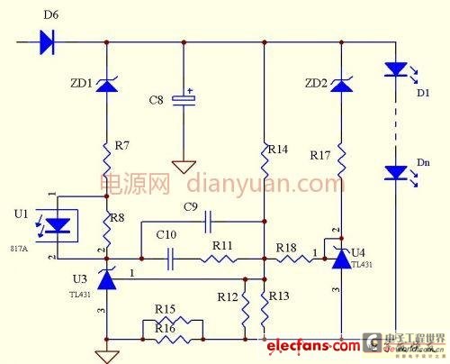 Summary of secondary power constant scheme for LED power supply