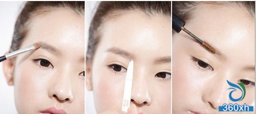 Teach you to create a fresh peach makeup