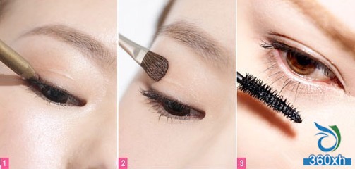 Teach you to create a fresh peach makeup