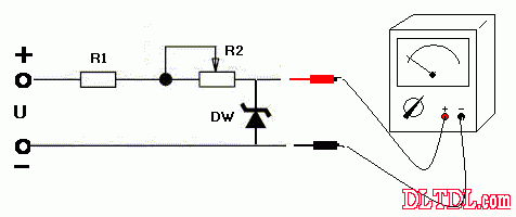 Zener diode circuit diagram