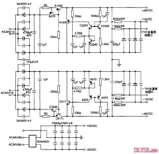 Simple balanced power amplifier circuit 2