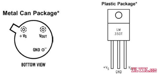 Lm35 temperature sensor Chinese information