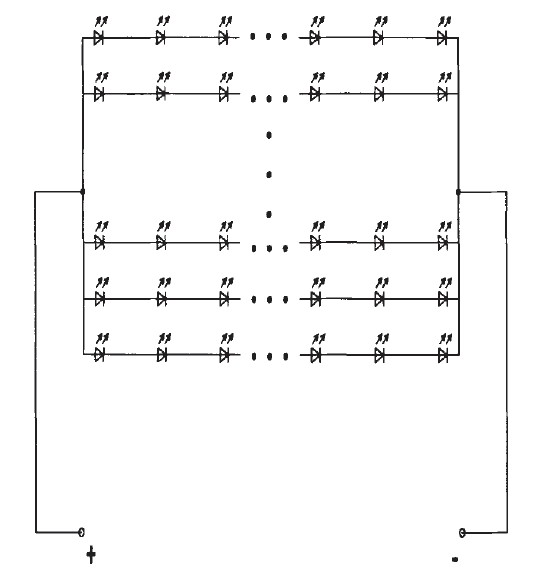 Figure 2 LED array diagram