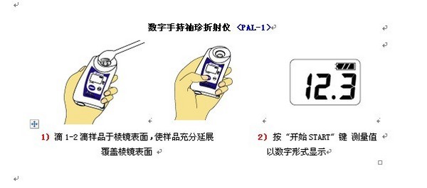 Japan ATAGO (Aituo) fruit sugar meter to judge the ripeness of fruit