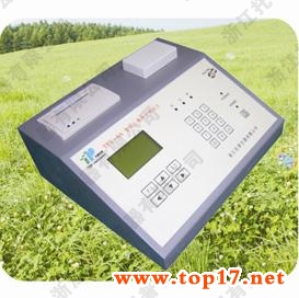 Soil nutrient measuring instrument