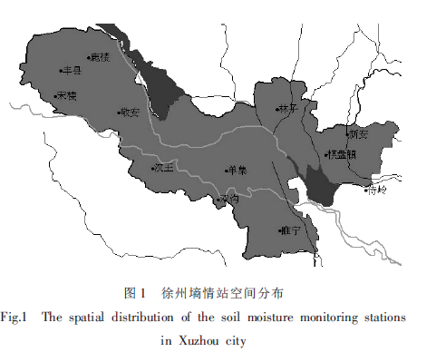 Space distribution of Xuzhou station