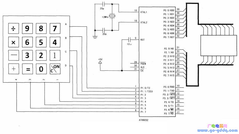 Hardware connection diagram