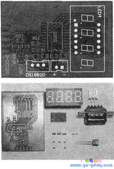 Digital thermometer circuit diagram