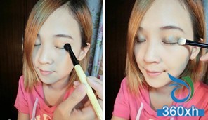 Spring day, clear and cute makeup, create oxygen beauty