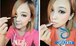 Spring day, clear and cute makeup, create oxygen beauty