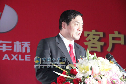 Shaanxi Hande Vehicle Axle Co., Ltd. General Manager Wang Zhanchao