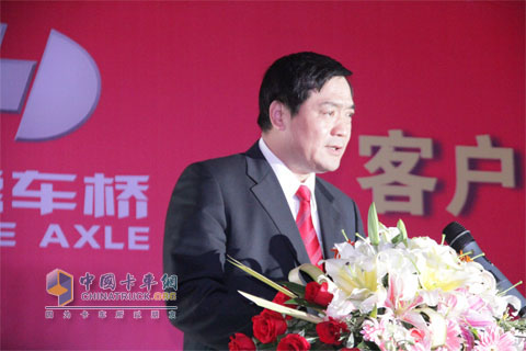 Shaanxi Hande Vehicle Axle Co., Ltd. General Manager Wang Zhanchao