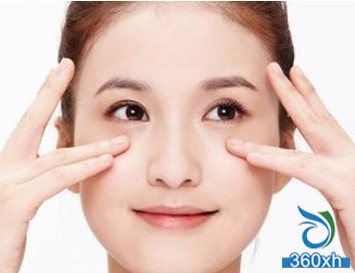 Dark circles, eye bags, eye tightening massage