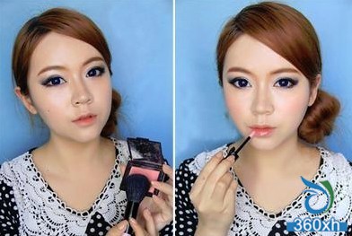 Korean big eye makeup detailed steps to create the most beautiful ladies