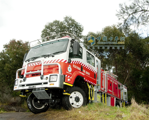 Isuzu special vehicle with Allison transmission