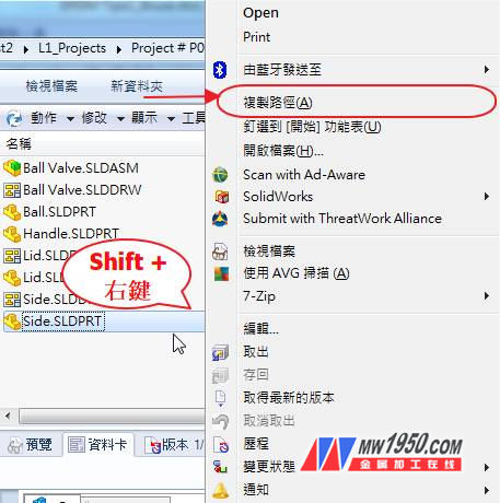 Copy Path Option