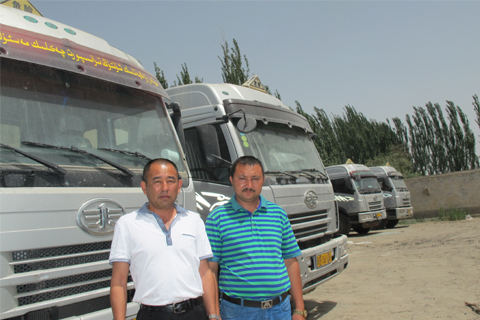 Hetian Shuntong Company Driver of Aowei Vehicles