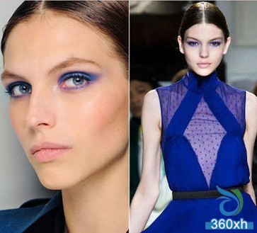 Blue eye makeup makeup é¡ 2013 autumn and winter