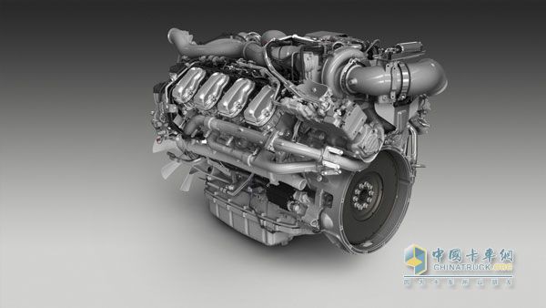 Scania Euro VI V8 Engine