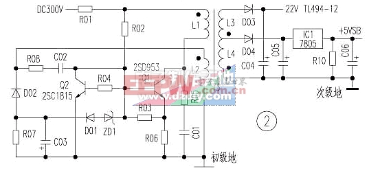 Computer ATX auxiliary power circuit principle and maintenance