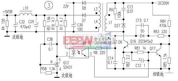 Computer ATX auxiliary power circuit principle and maintenance