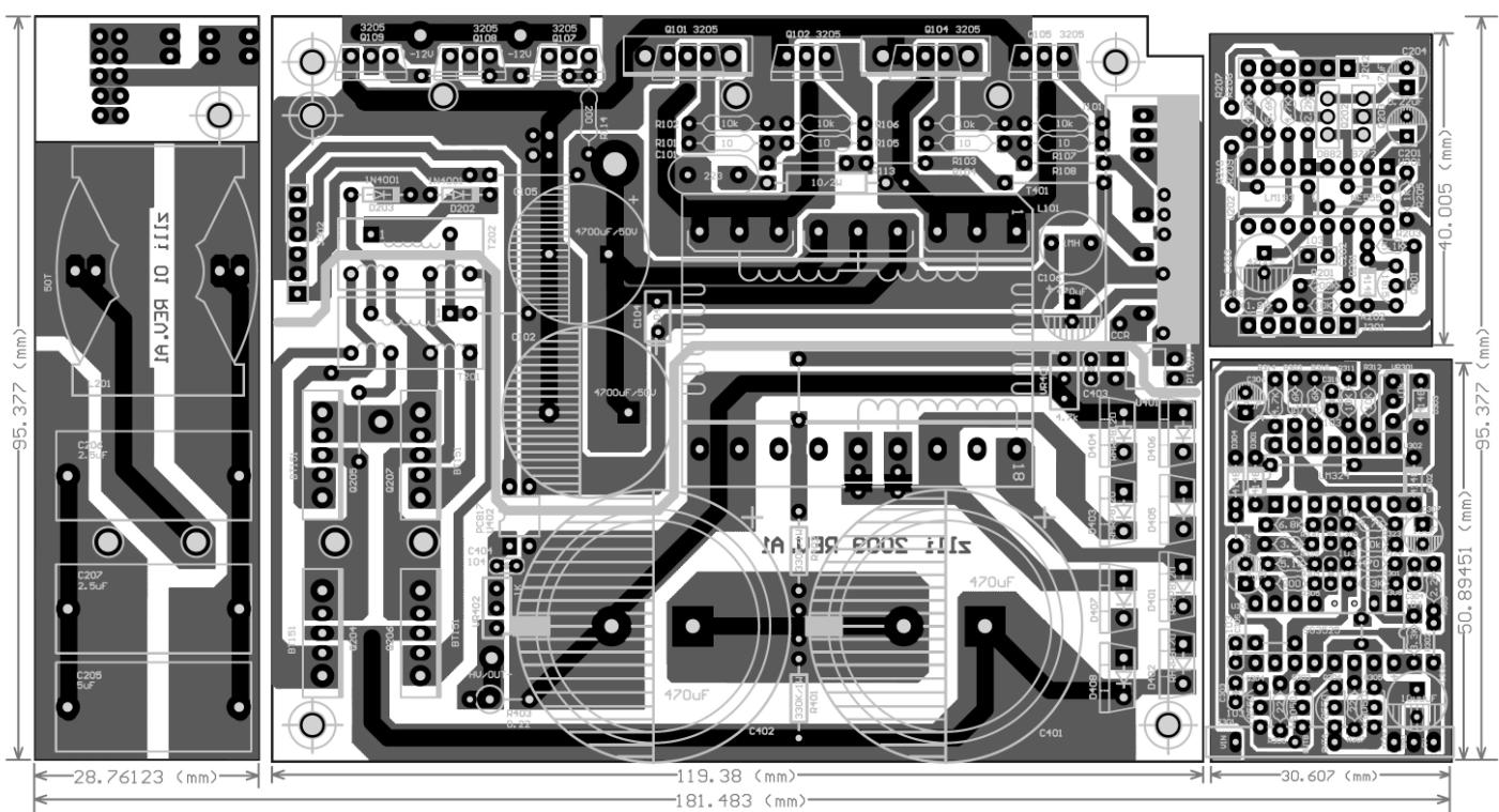 Sg3525 typical application circuit (including PCB diagram)